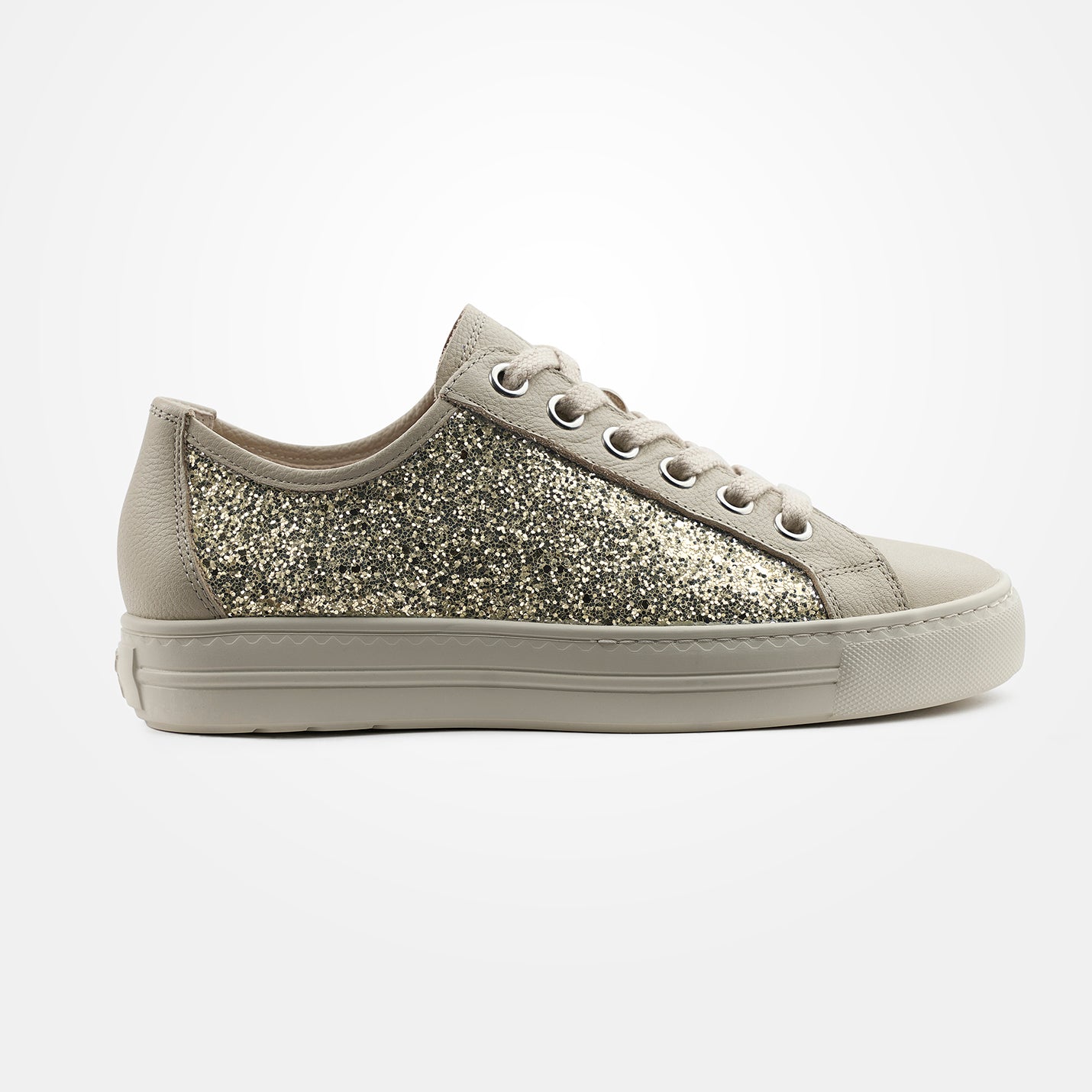 Paul Green women's stylish sneaker - beige | Robel.shoes